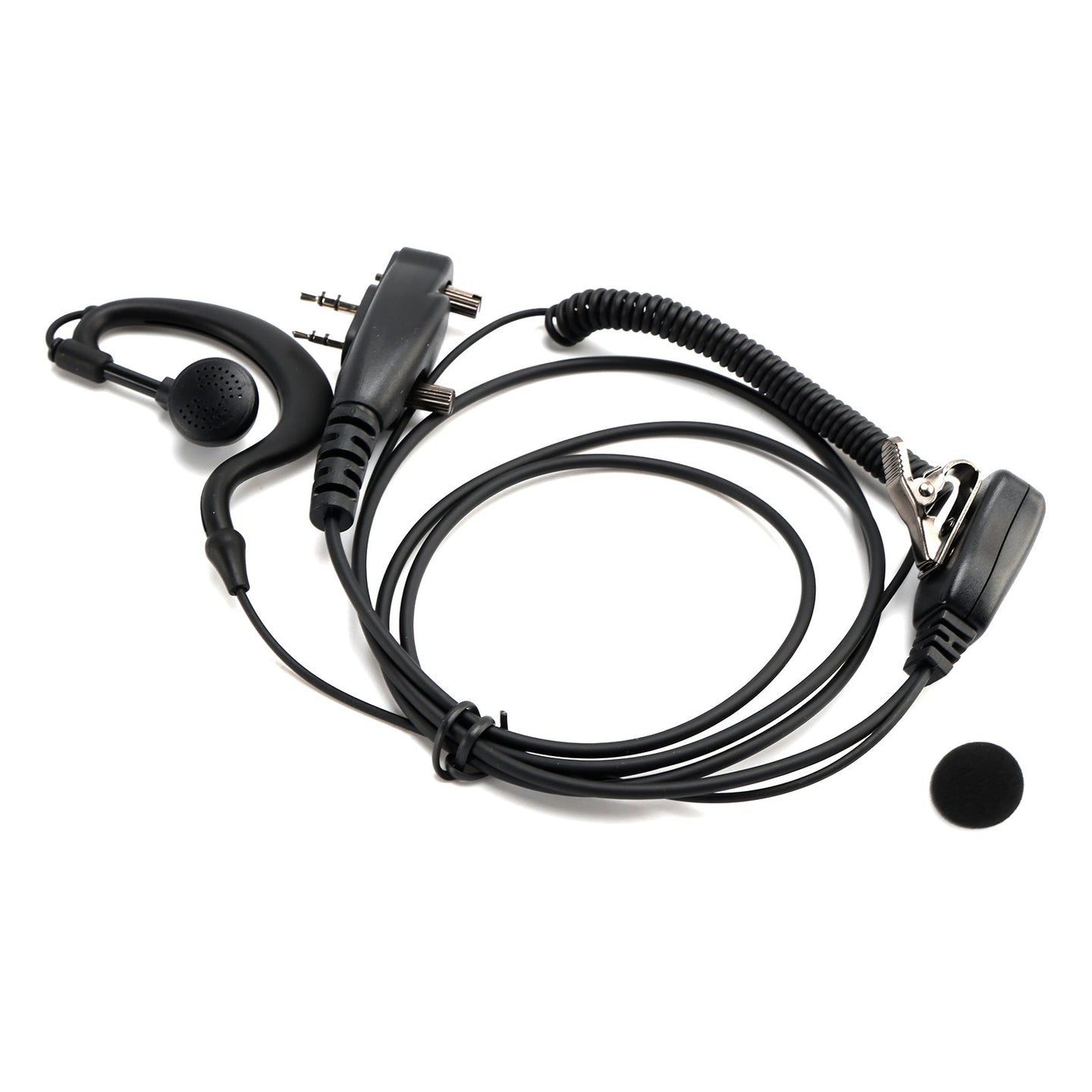ICOM F1000-011 Curved Earhook Headset For ICOM U86 F4033 V88 U88 G88 T10 Radio
