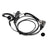 ICOM F1000-011 Curved Earhook Headset For ICOM U86 F4033 V88 U88 G88 T10 Radio