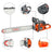 24inch 68CC Gasoline Chainsaw Cutting Wood Gas Sawing Aluminum Crankcase Chain Saw