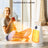 Space Heater with Adjustable Thermostat 1500W PTC Ceramics Desktop Heater touch screen with remote control