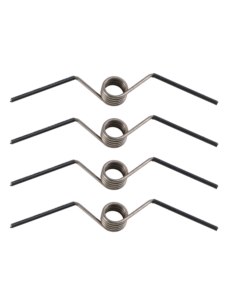 4-Pack Self-Closing Door Hinge Springs, Fits 1/2" & 5/8" Radius Corner Hinges, Auto Door Closer Spring