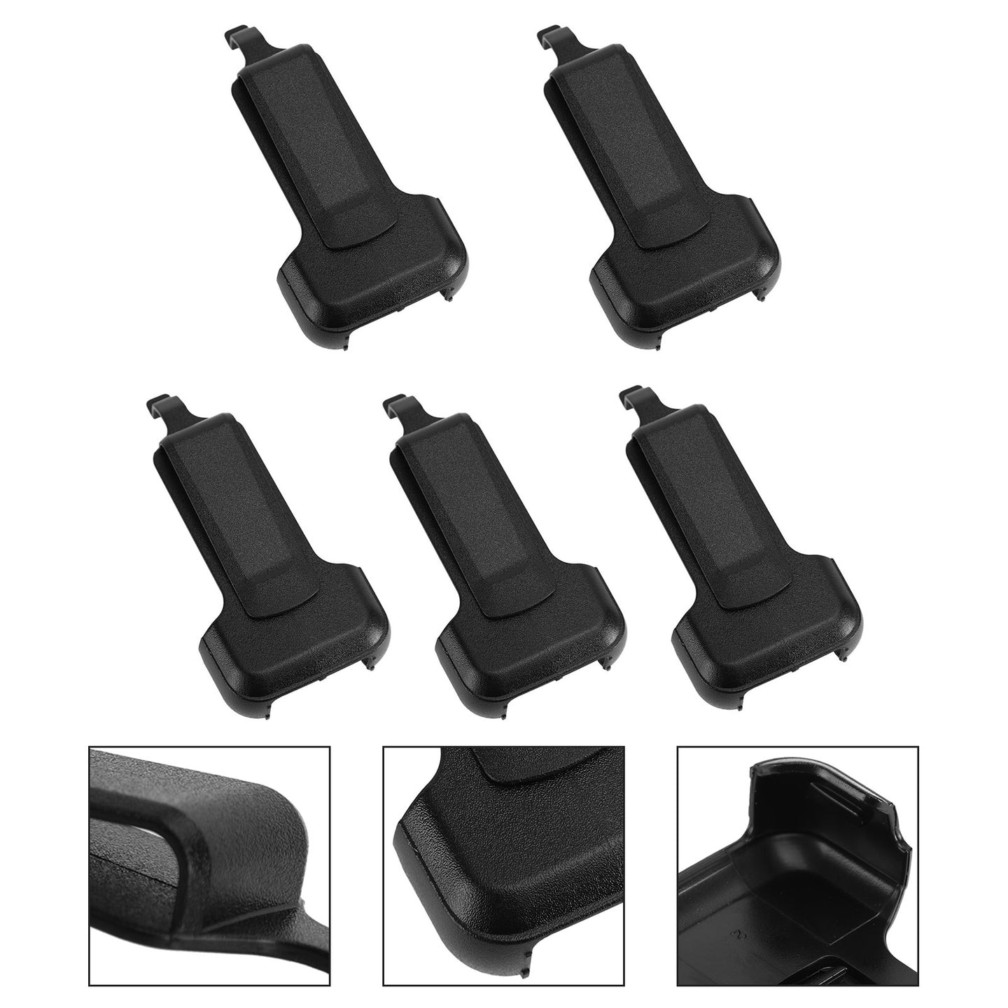 5Pcs Walkie Talkie Two Way Radio Communicator Zs-B1 Belt Clip For Rt22 Rt622