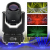 250W 8R Moving Head Stage Light – RGBW 3-in-1 Beam Spot Wash with Double Prism & Gobo for DJ Disco Party