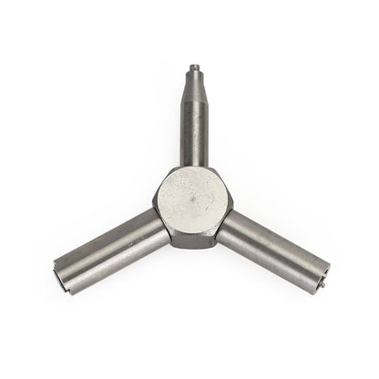 Precision Hex Valve Tool for Gas Cylinders (Stainless Steel)