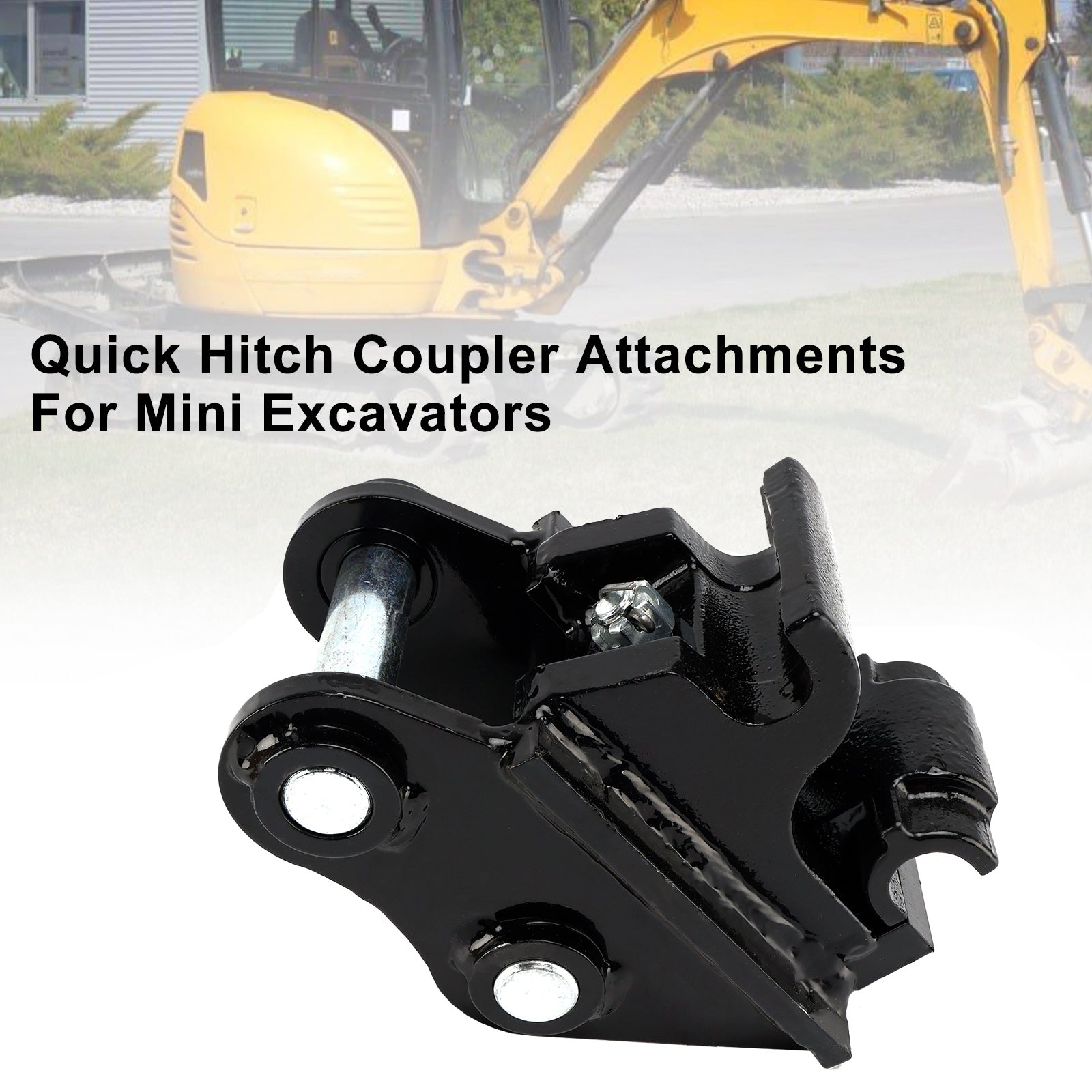 Mini Excavator Quick Hitch Attachment – Mechanical Quick Coupler for Small Diggers