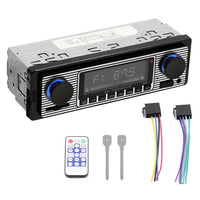 Vintage Classic Bluetooth Car Stereo FM Radio MP3 Player Receiver USB/SD/AUX