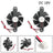 2PCS DC 18V Cooling Fan 9025S 90×25mm For Induction Cooker Brushless Plastic