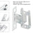 WE01X25317 Dryer Door Hinge For GE Dryers (Copy)