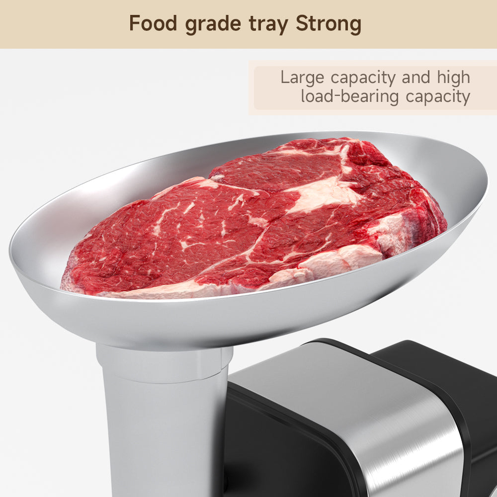 5-in-1 Electric Meat Grinder 600W – Meat Grinder with Sausage Stuffer, Kubbe Kit & Vegetable Slicer