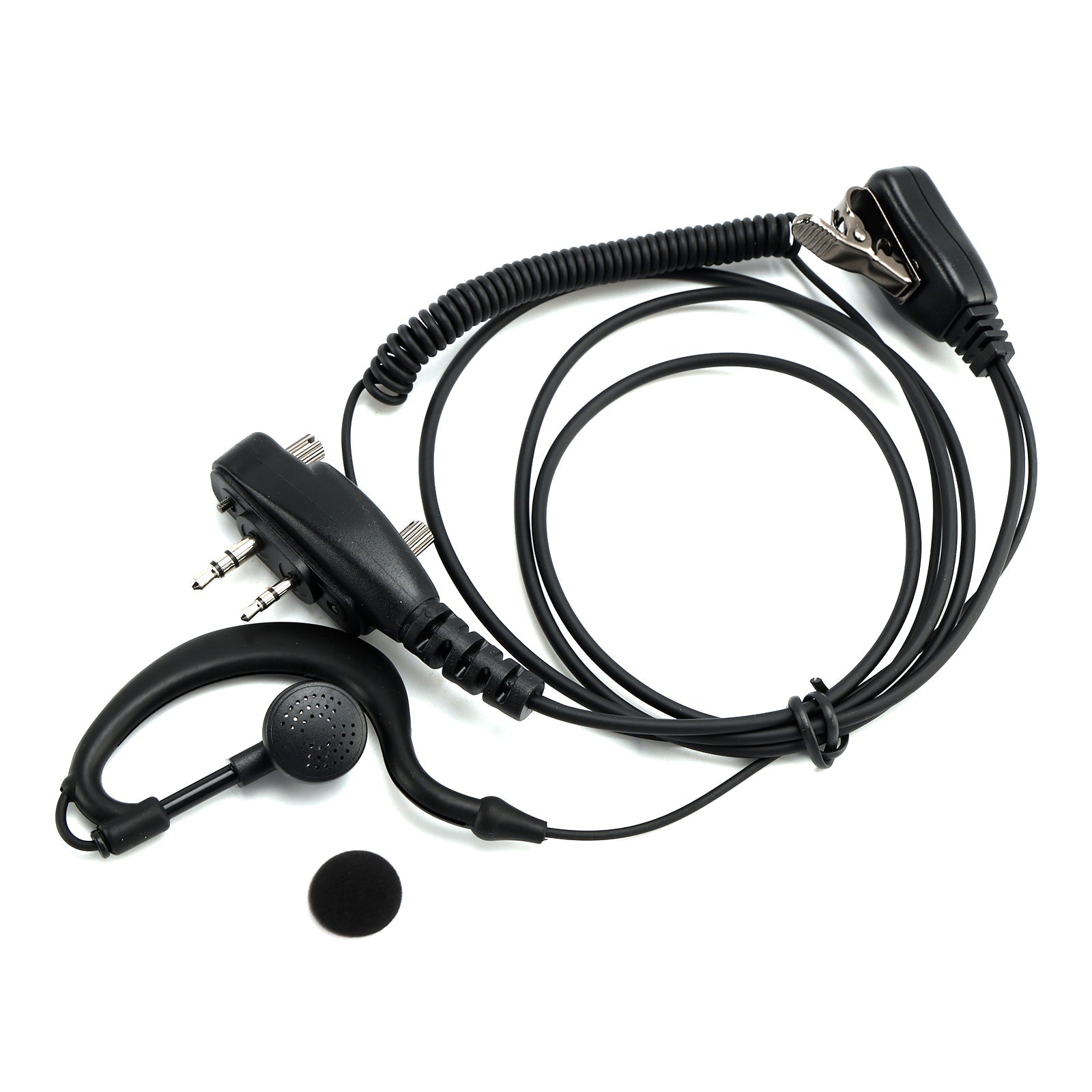ICOM F1000-011 Curved Earhook Headset For ICOM U86 F4033 V88 U88 G88 T10 Radio