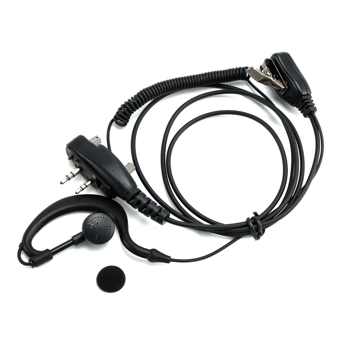 ICOM F1000-011 Curved Earhook Headset For ICOM U86 F4033 V88 U88 G88 T10 Radio