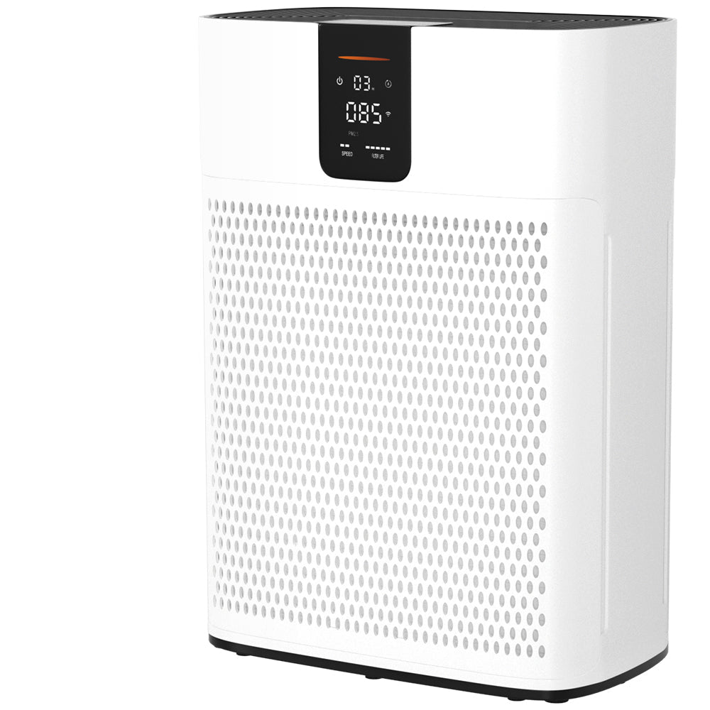 Large Room Air Purifier for 2400 Ft² with WiFi & Washable Filter, for Home Bedroom
