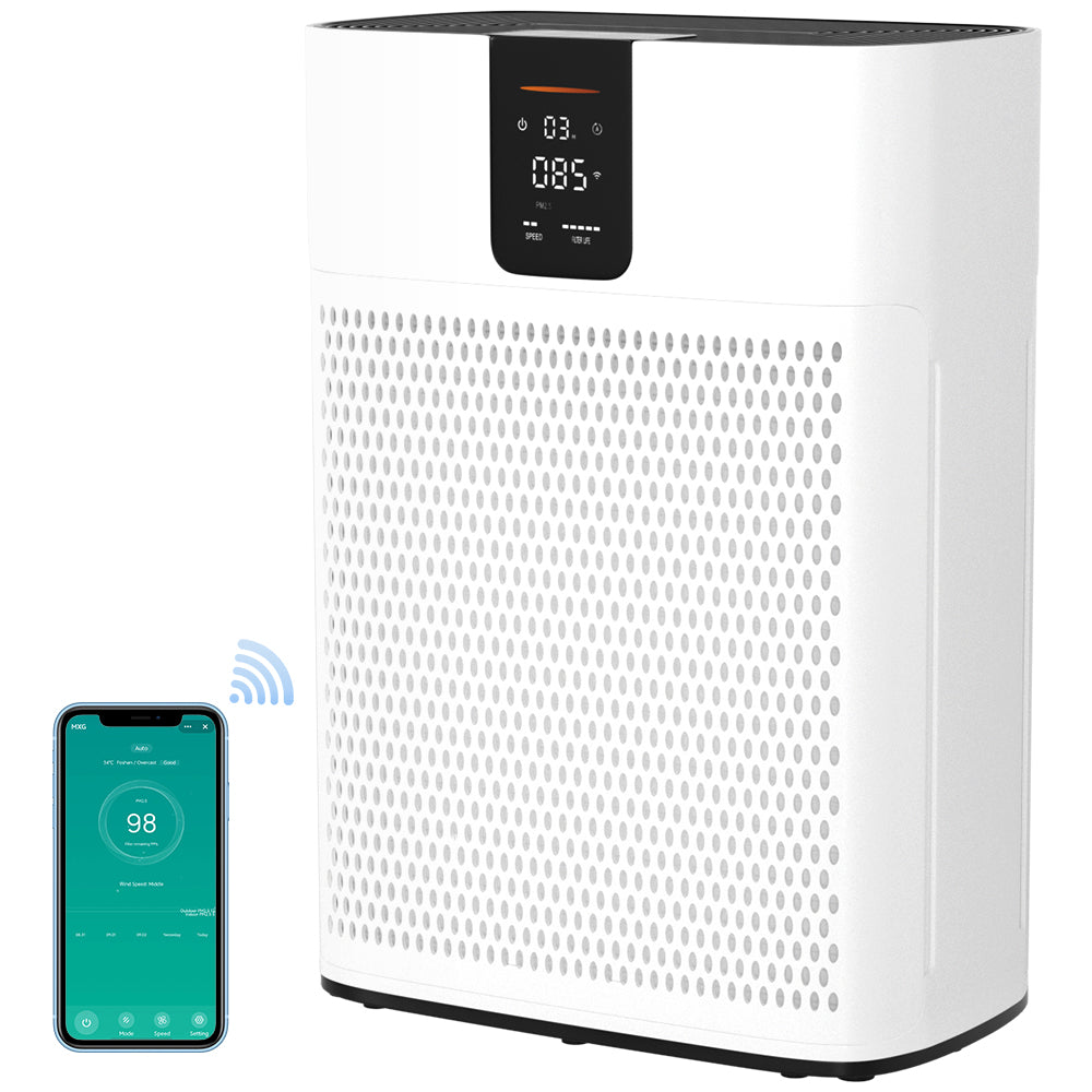Large Room Air Purifier Up To 2400 Sq Ft Quiet Large Room Air Purifier