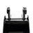 8" (200mm) Mini Excavator Trenching Bucket, 2-Tooth, Fits 25mm Pins, 90mm Pin Centers, 90mm Span