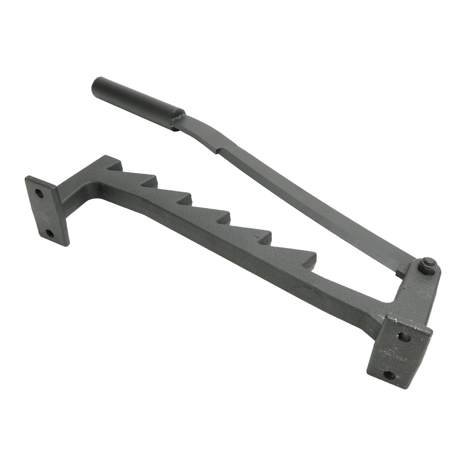 Wall Mounted Kindling Cracker & Firewood Splitter, Heavy-Duty Steel Lever Action Log Splitter for Wood Stove & Fire Pit