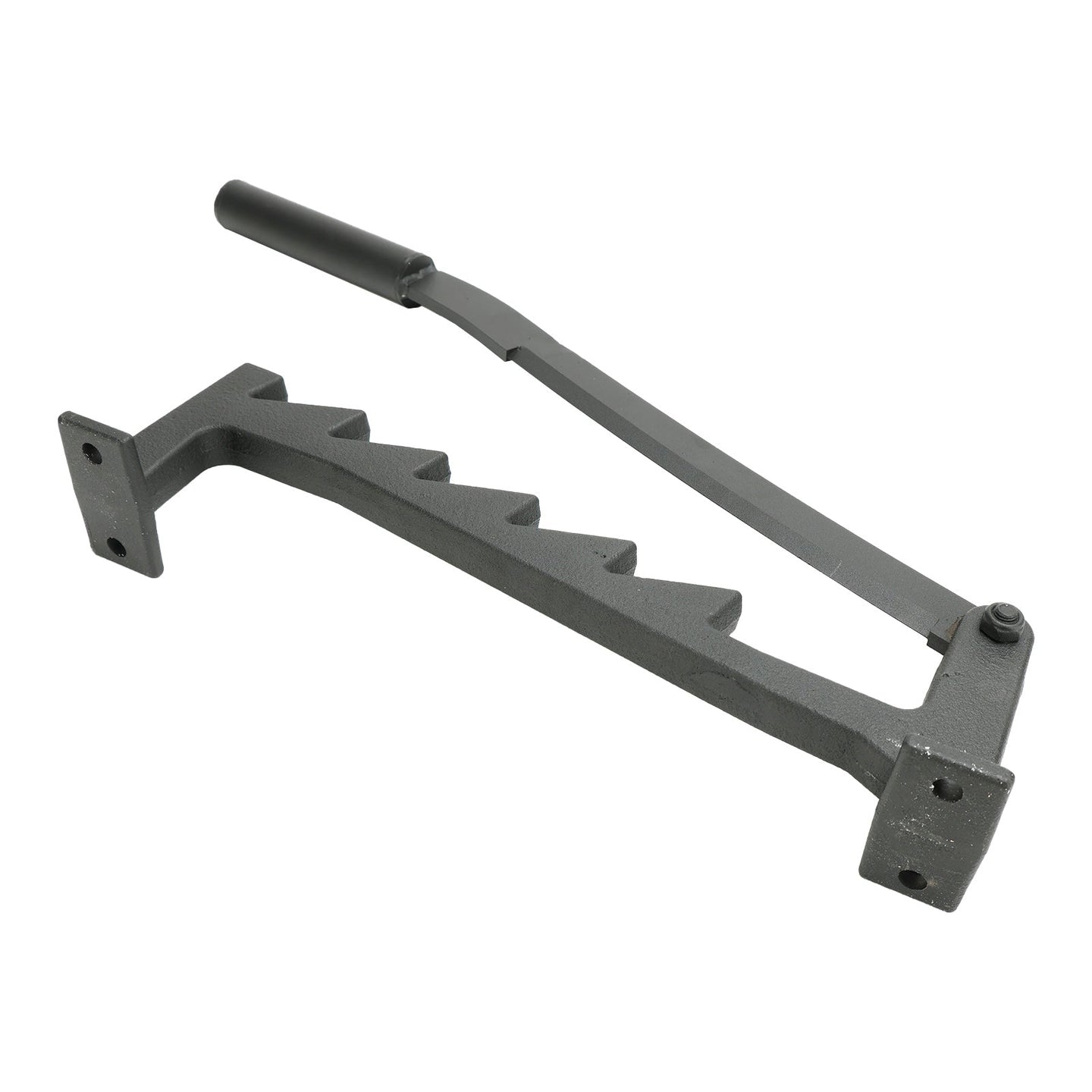 Wall Mounted Kindling Cracker & Firewood Splitter, Heavy-Duty Steel Lever Action Log Splitter for Wood Stove & Fire Pit