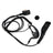 8268-614 Curved Earhook Headset For XPR6380 XiR P8260 DP3600 APX6000 GP328D