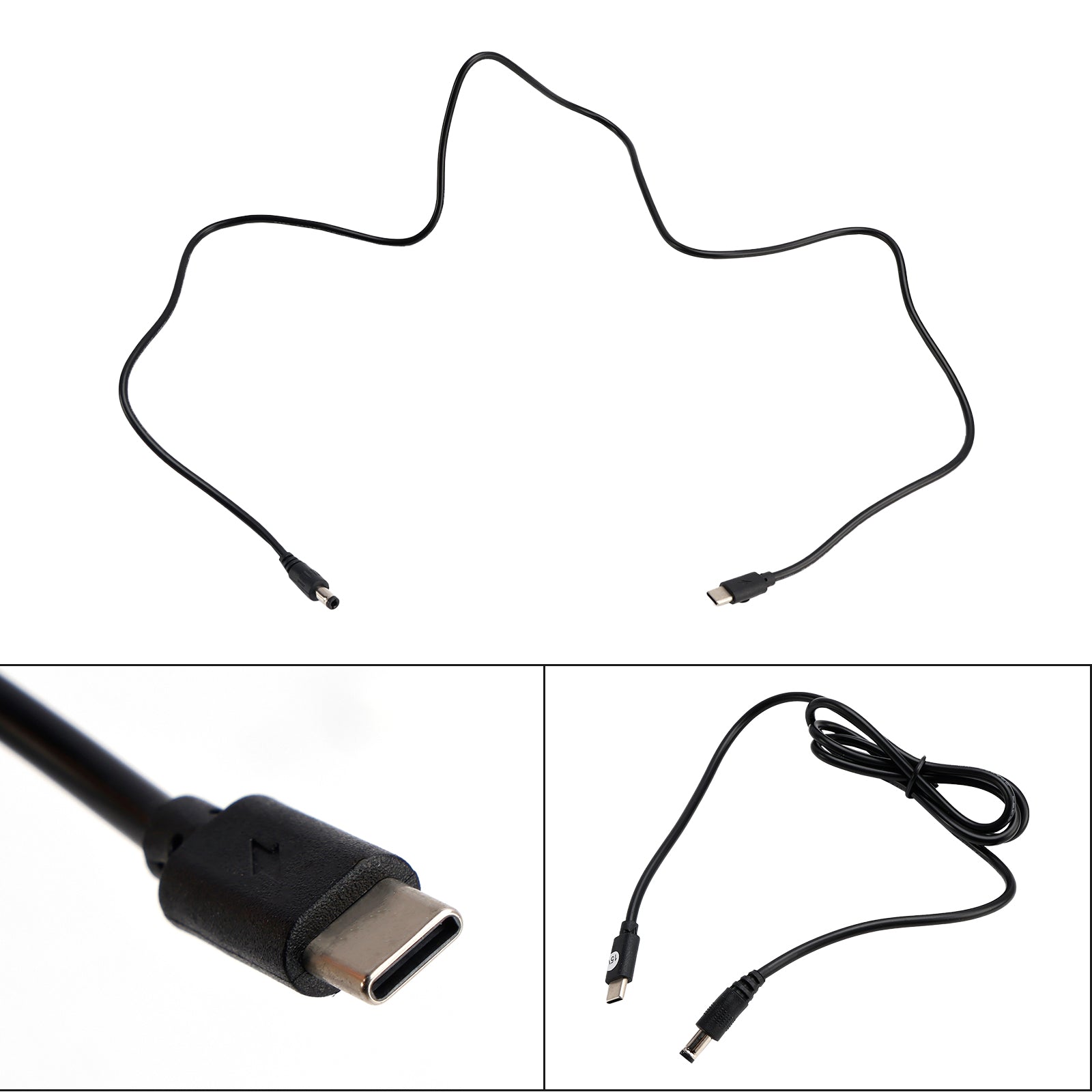 15 Volt USB to 15V Adapter 5.5mm*2.5mm 1m 39.37inches PD Charger Cord Cable