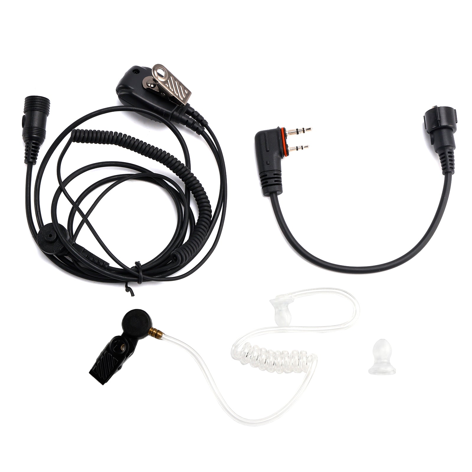 102B Transparent Air Tube Earphone A24 Conversion Line For ICOM A25CE A25N A24