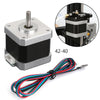 Areyourshop 3D Printer 42-40 1.0A X/Y/E-axis Stepper Motor For 3D Creality Ender 3 Pro CR-10