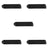 5Pcs Dust Side Cover For Motorola XTS3000 XTS3500 XTS5000 Radio Accessories