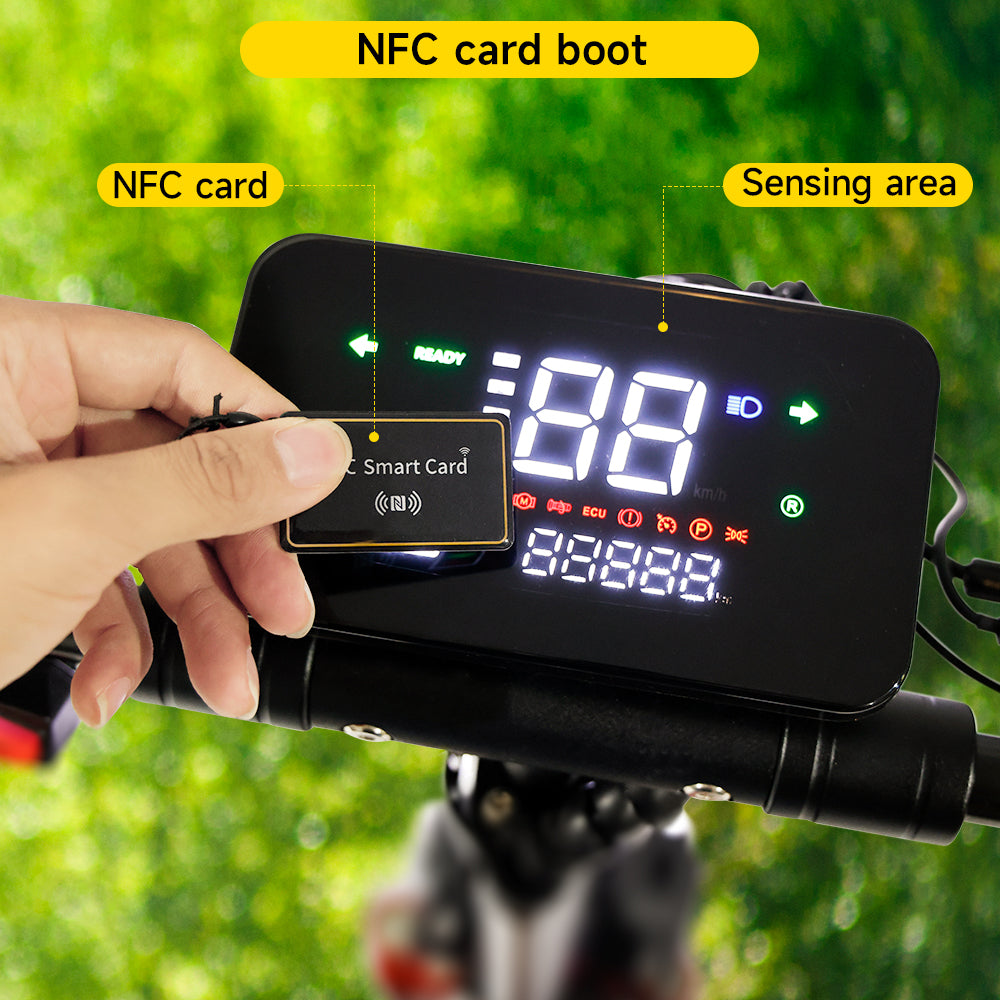 2000W 21ah off-road alloy electric scooter for adult With large display screen