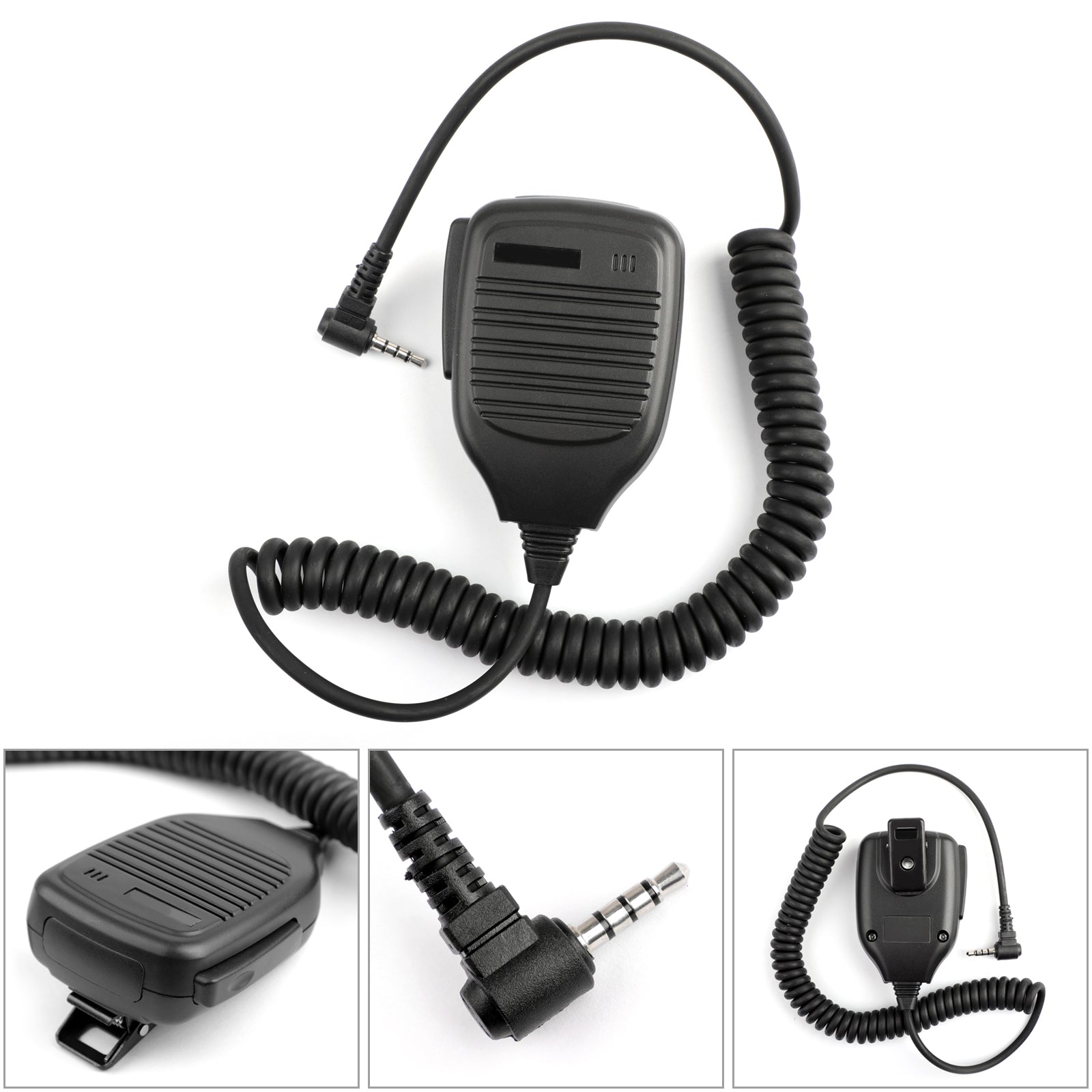 Handheld Speaker Mic Microphone For Baofeng BF-UV3R Radio Walkie-talkie