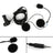 5x Helmet Tactical Motorcycle Race Headset PTT For Yaesu YAESU VX-7R VX-6R Radio