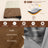 420D Heavy Duty Circular Waterproof Patio Furniture Cover – Outdoor Table & Chair Protection, 239x58cm
