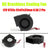 10PCS DC Brushless Cooling PC Computer Fan 12V 9733s 97x97x33mm 0.5A 2 Pin Wire
