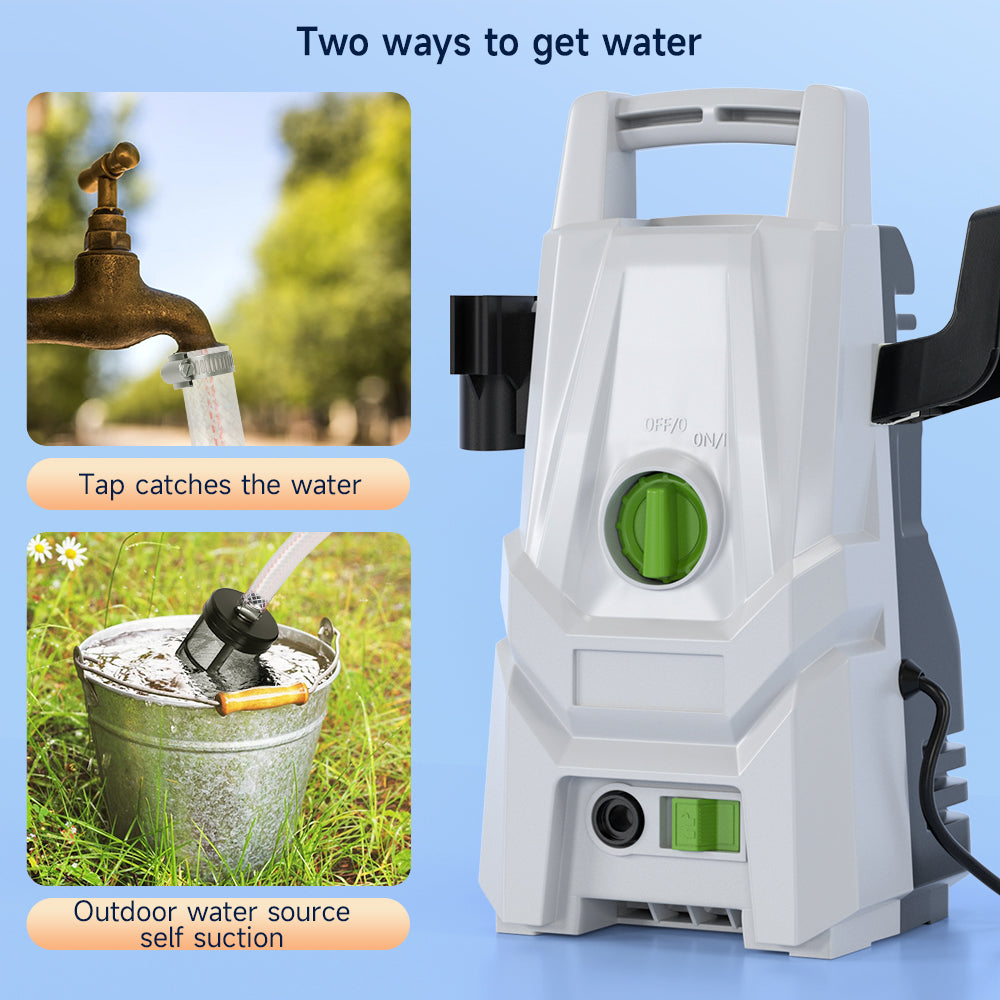 1400W Electric Pressure Washer, 3200PSI, Max 1.8GPM Power Washer