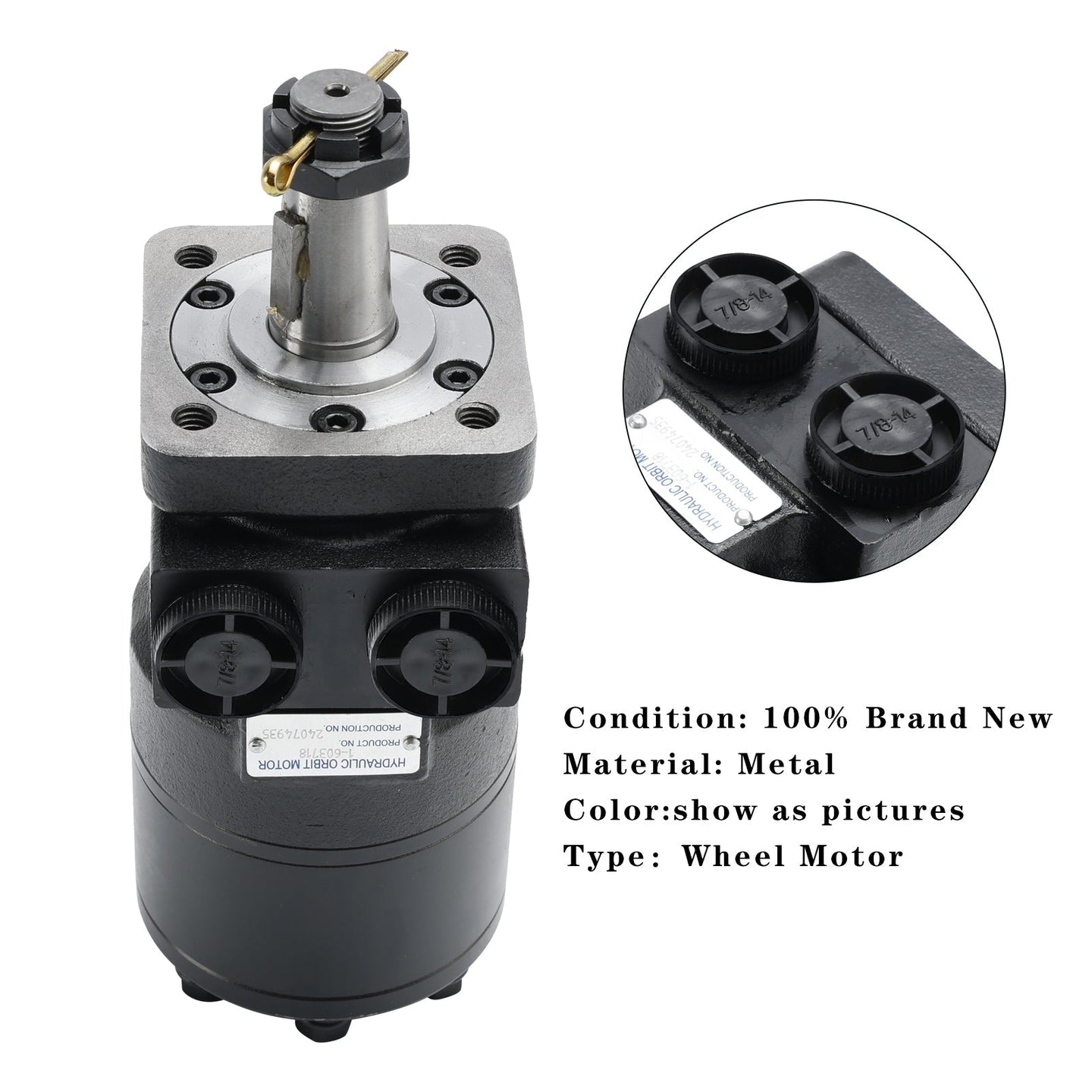 Elsfb2ark Hydro & Turf Tracer Mower Wheel Motor â€?TE0230FS250AAFA 1603718 Replacement
