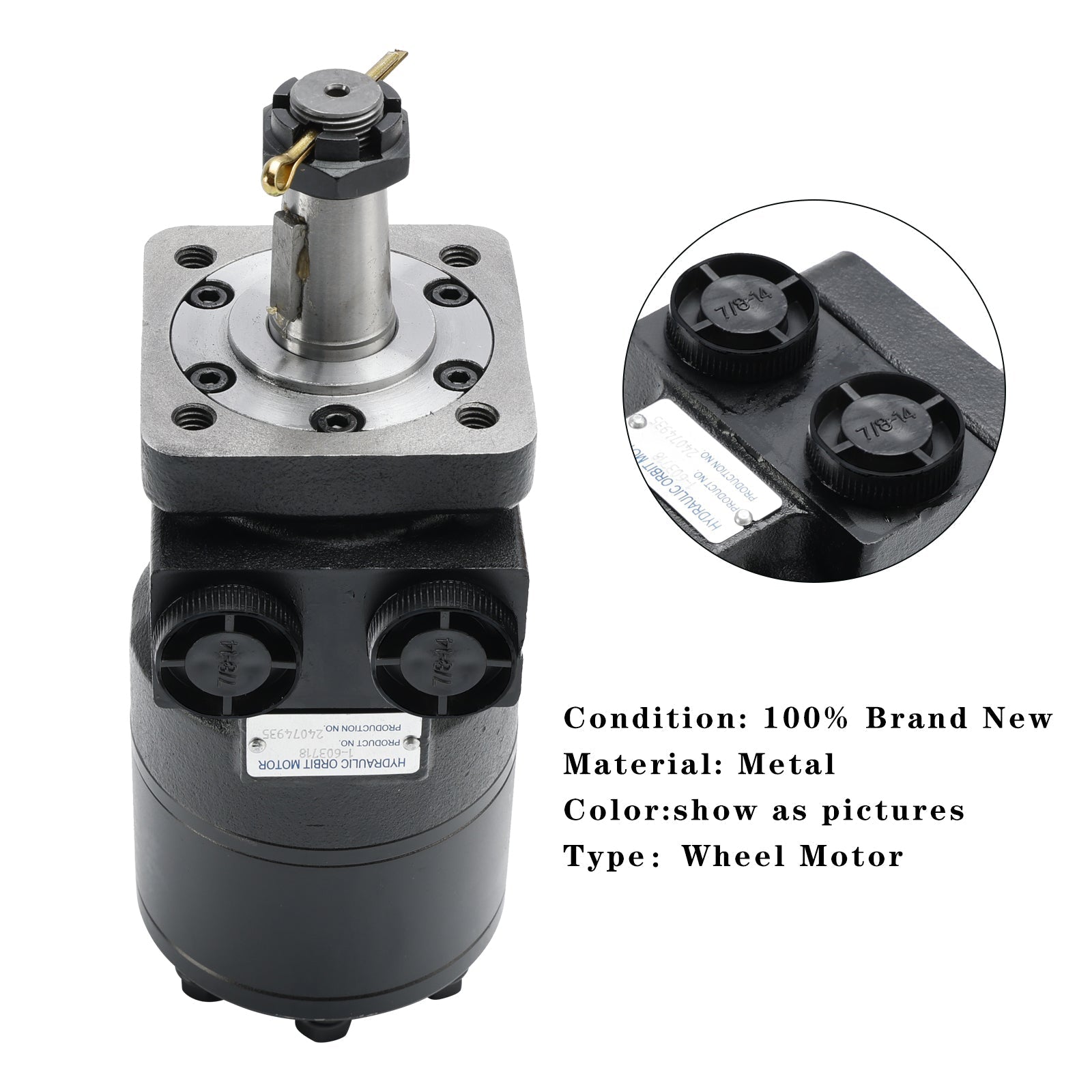 Elsfb2ark Hydro & Turf Tracer Mower Wheel Motor â€?TE0230FS250AAFA 1603718 Replacement
