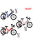 16" Kids Bike for Boys and Girls with auxiliary wheels & Rack Dark Blue