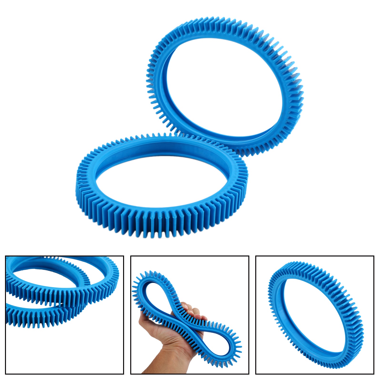 Front Tire Super Hump 896584000-143 Rear Tire 896584000-082 For Poolvergnuegen, Rear