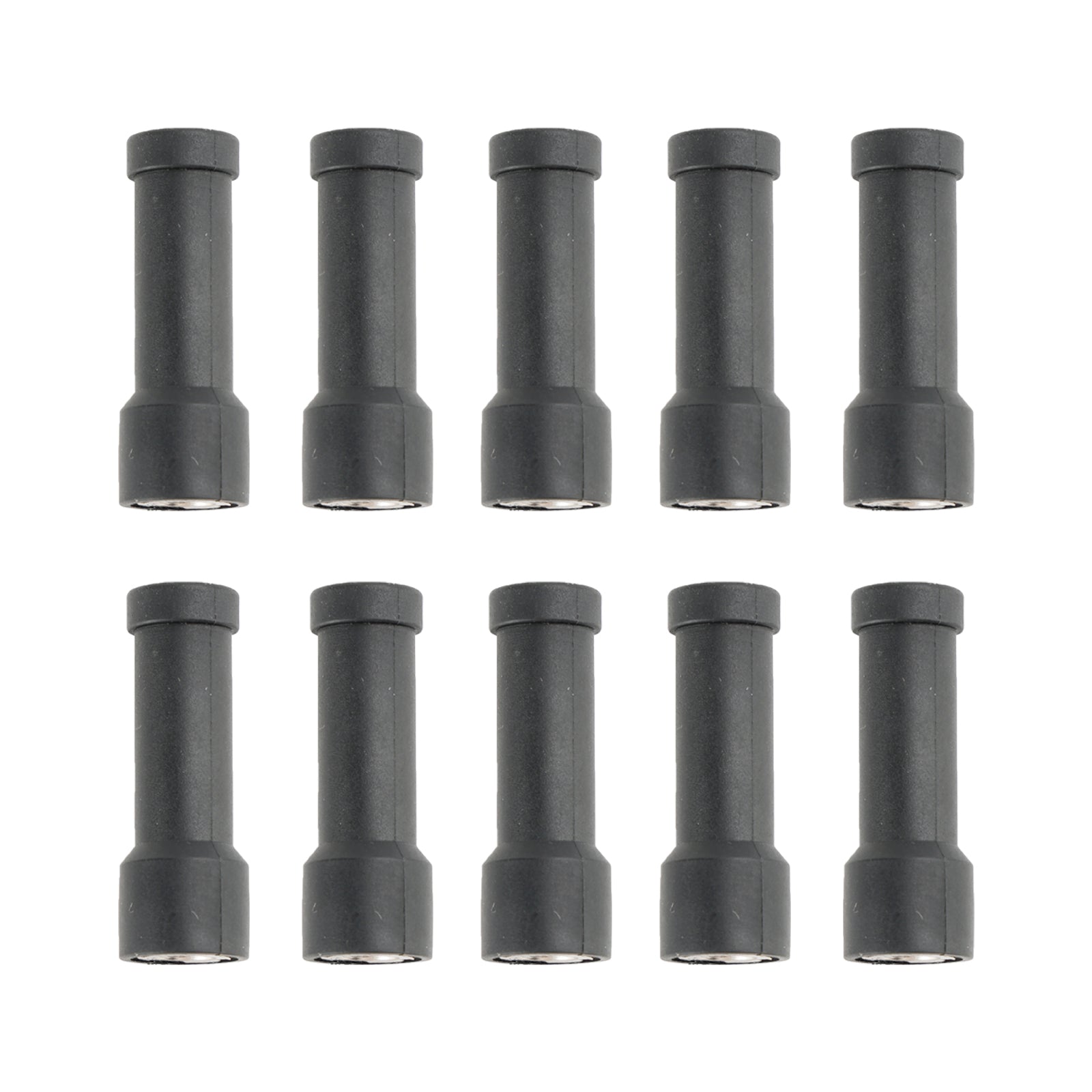 10PCS Short Antenna SMA Male Two Way Radio Stubby Rubber Aerial UHF 400-470MHz