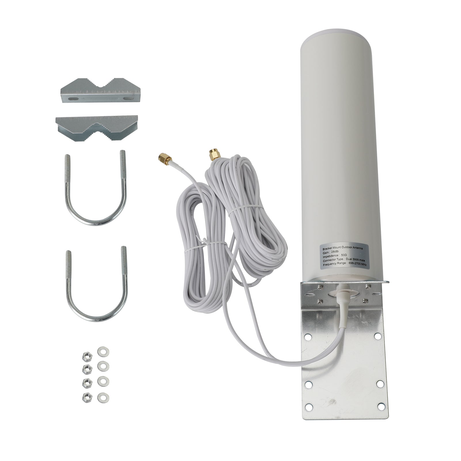 High Gain External 3G 4G LTE SMA Antenna for MOFI 4500 Cellular 4G SMA Connector