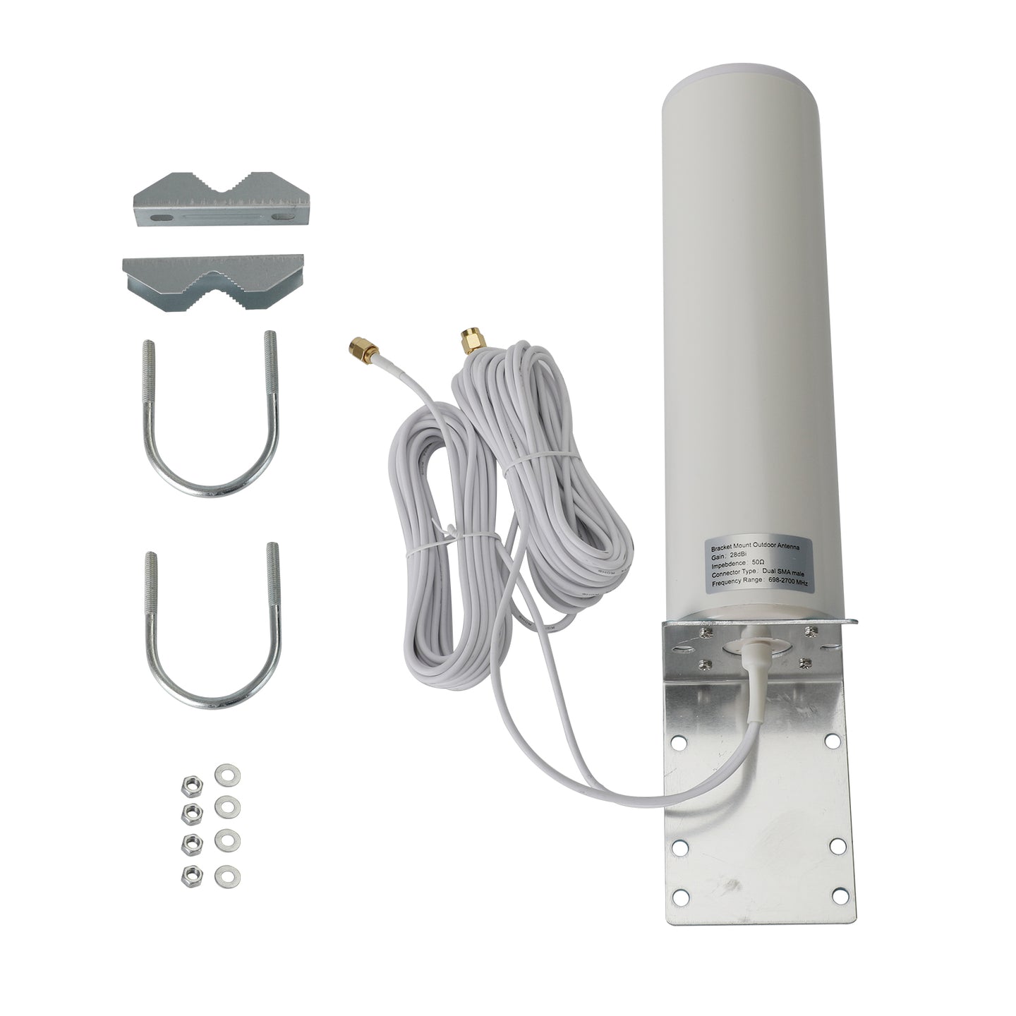 High Gain External 3G 4G LTE SMA Antenna for MOFI 4500 Cellular 4G SMA Connector