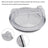 For CMP 25304-000-020 Sta-Rite Replacement Dura Glass Pump Lid C3-139P1