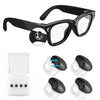 Anti-Glare Indicator Clips Compatible with Ray-Ban Meta Smart Glasses, Removable Bezel Guard (4/8/12 Pack)
