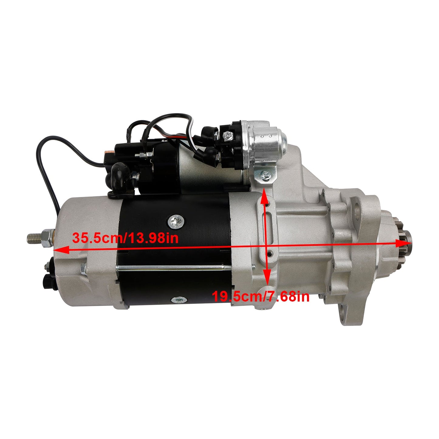 12V Gear Reduction Starter Motor 8200289 8200308 For Cummins Caterpillar 39MT