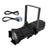 250W COB LED Profile Spotlight, RGBW 4-in-1, High CRI>95 with 15-60° Manual Zoom, DMX Stage Light