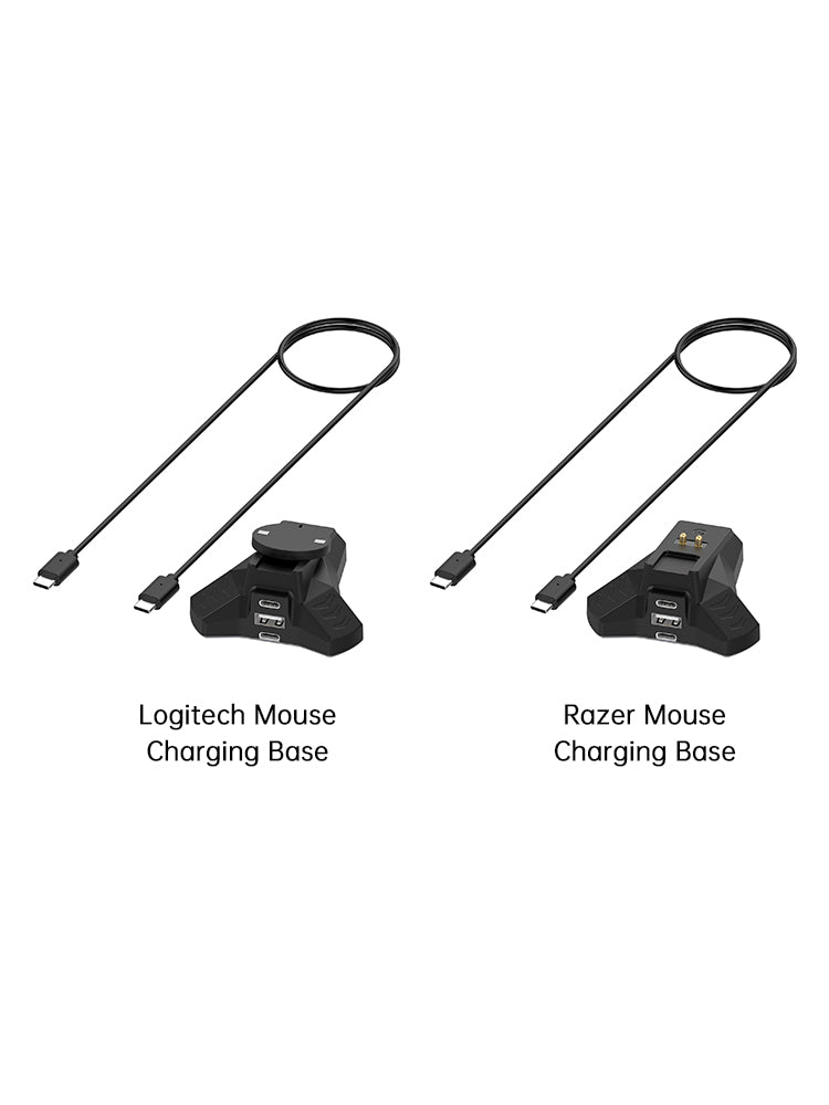 Wireless Mouse Charging Base Dock Stand for Logitech G903 GPW 3/4 Razer V2pro