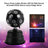 Disco Party Lights Strobe LED DJ Ball Sound Activated Bulb Dance Lamp Stage Show