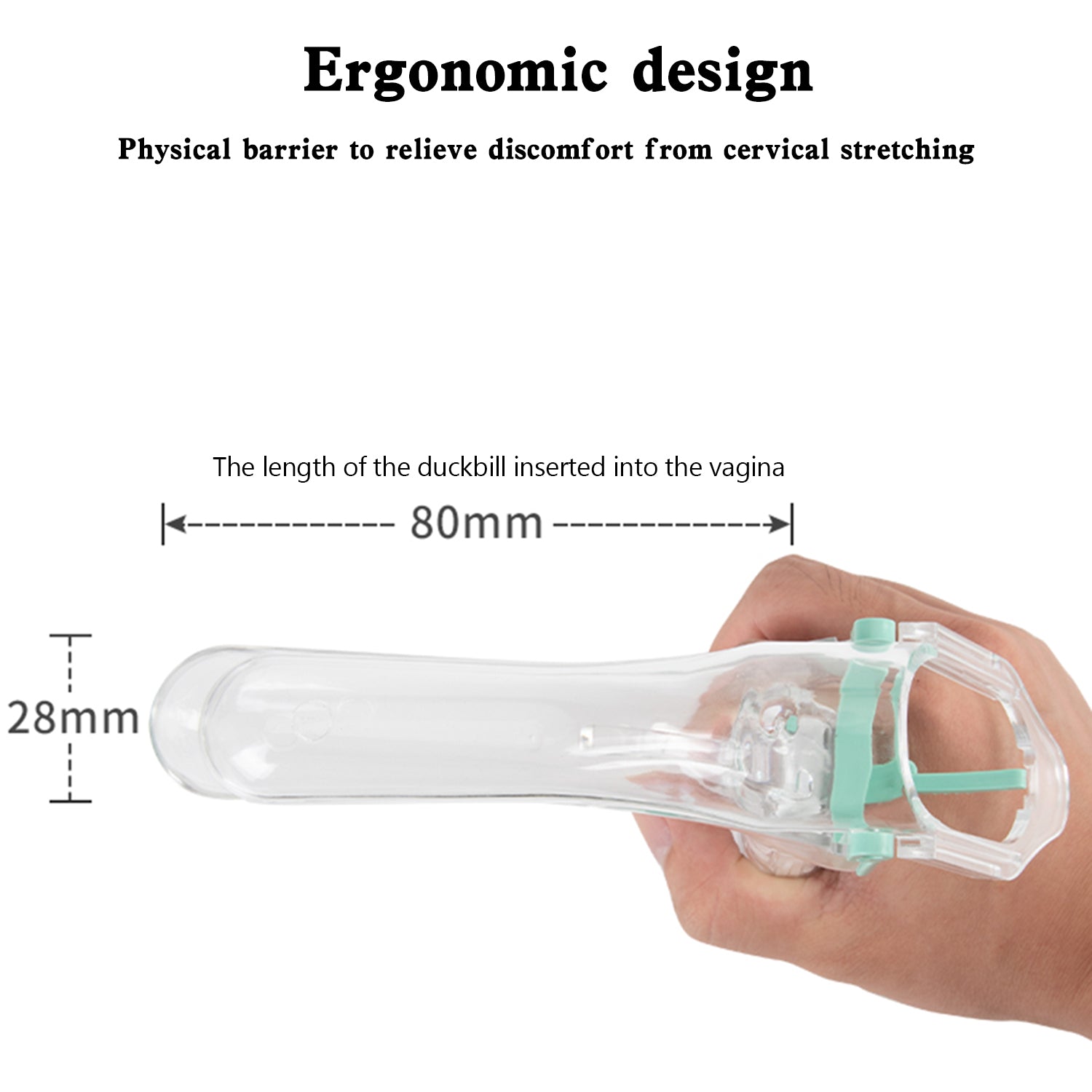 LED Female Privates Vaginal Speculum Illuminated Vaginal Expander With Light (Copy)
