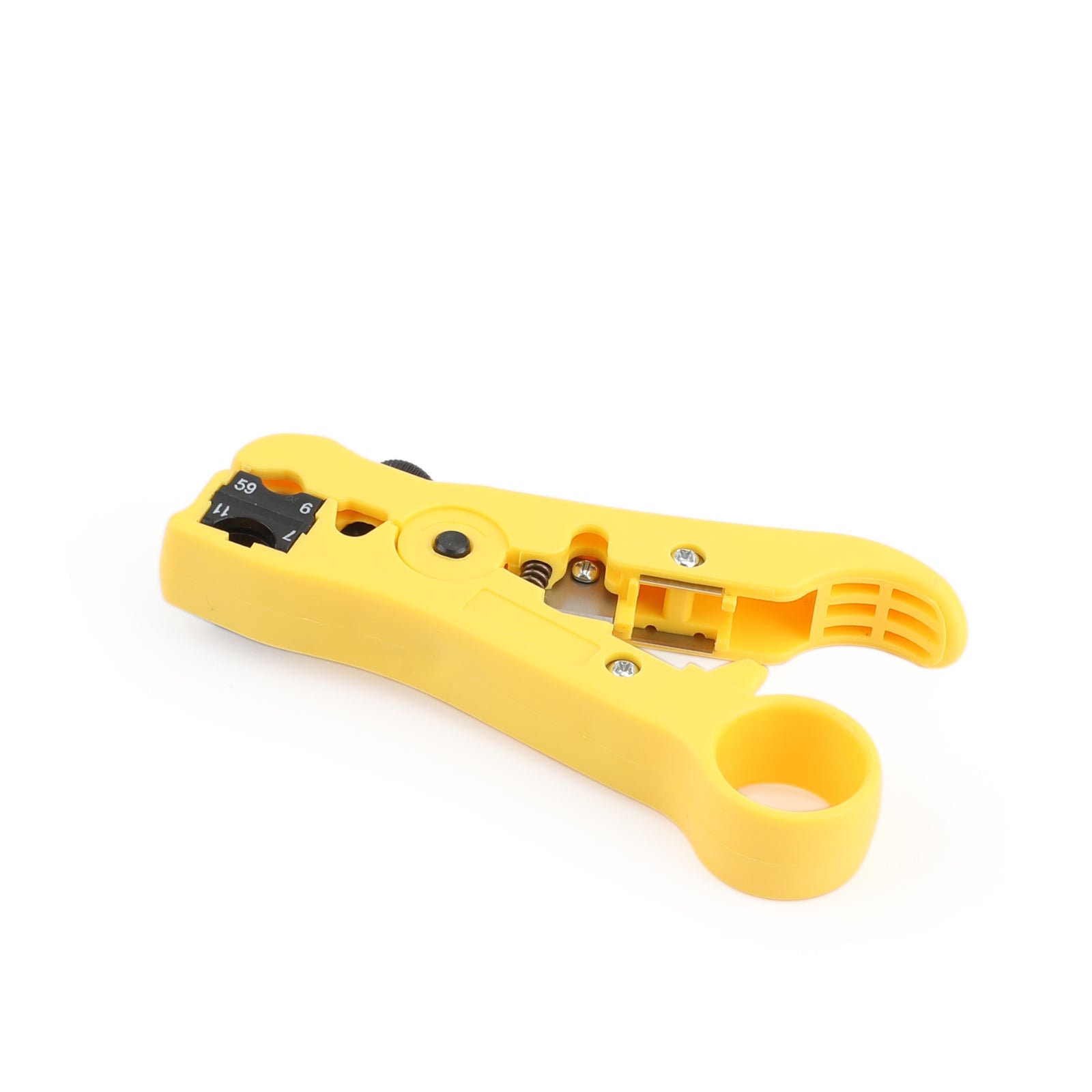 F-Type Compression Tool Kit – RG59 RG6 RG11 Coaxial Cable Crimper and Stripper for TV, Satellite, CCTV
