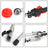 5 in 1 Multi-Functional Trimming Tool, 52CC 2-Cycle Garden Tool with Extension Pole Saw, Hedge, Grass Trimmer and Brush Cutter