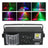4-in-1 LED DJ Party Light with RGBW Pattern, Laser & Strobe Effects, DMX & Remote Controlled Stage Lighting