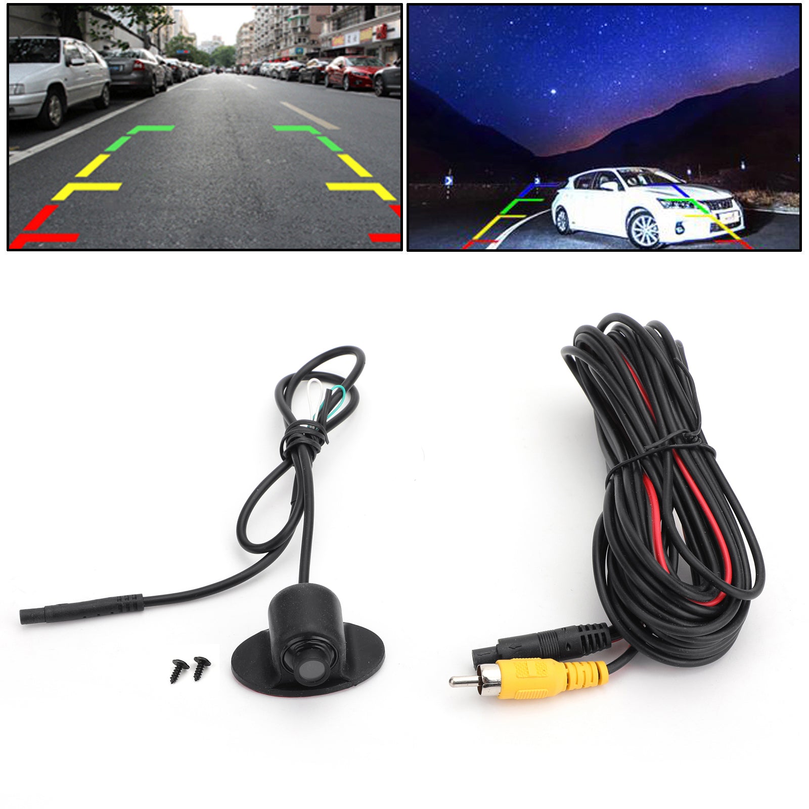 Side View Night Car Rear Front 360° Backup Rear View Parking Camera HD CCD CMOS