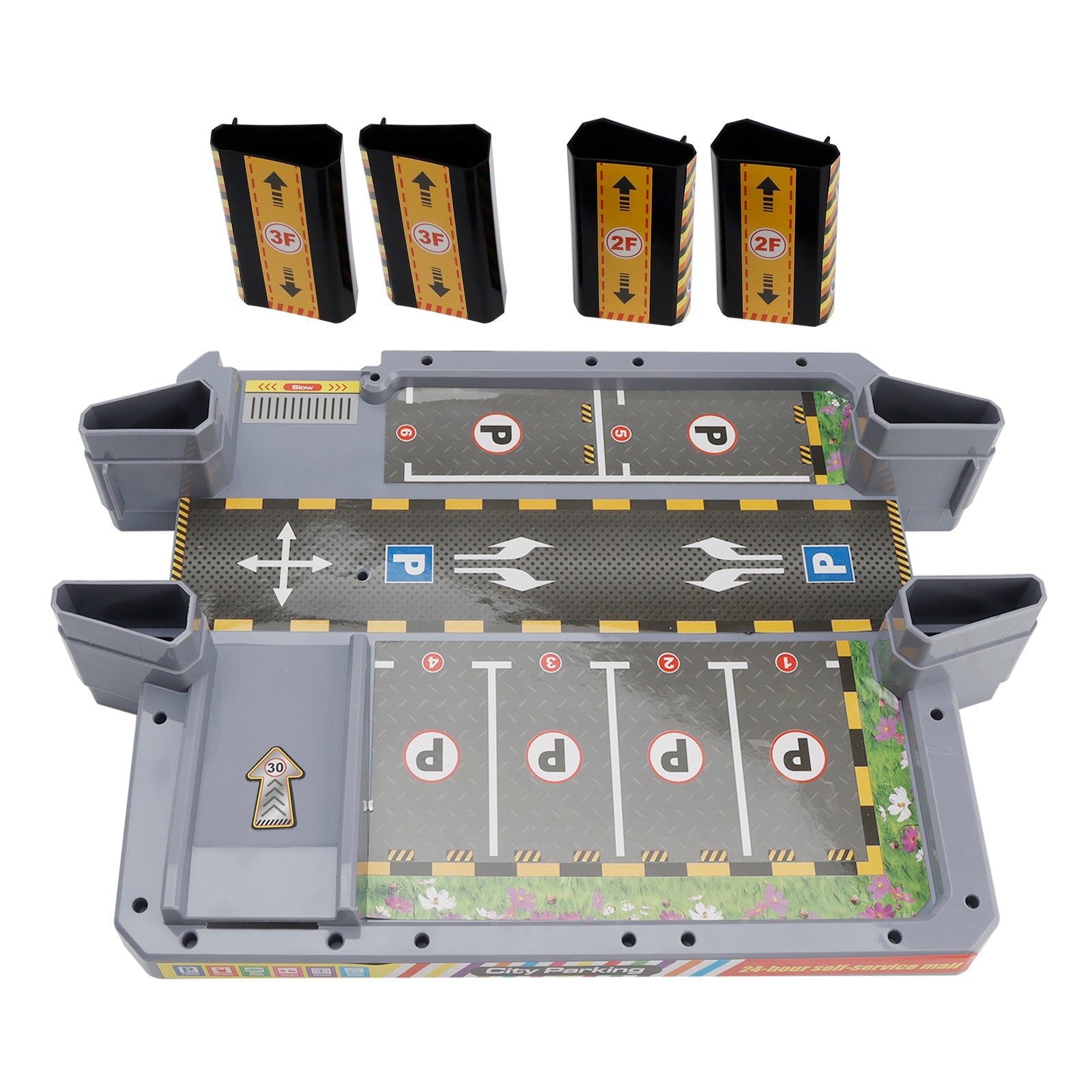 6-Floor City Track Parking Garage Toy with 8 Cars & Lift (Ages 3–8) (Copy)